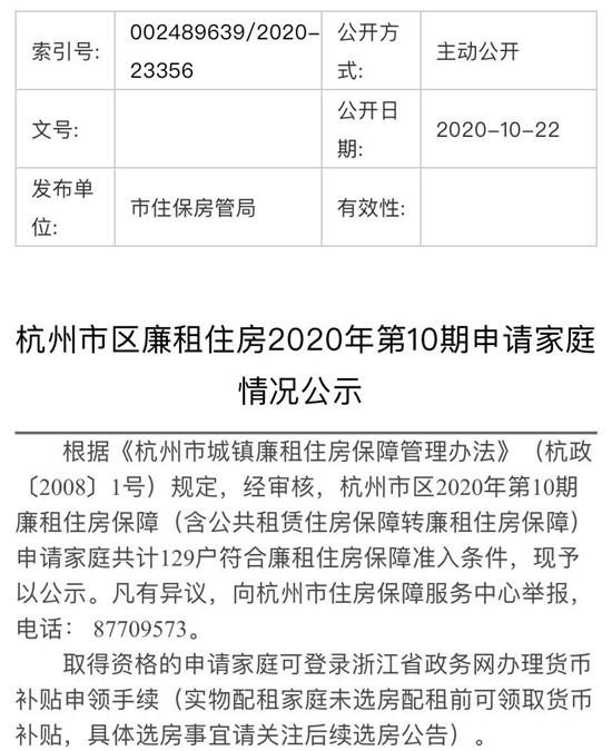 2020年杭州廉租房新政策 杭州廉租房怎么购买 